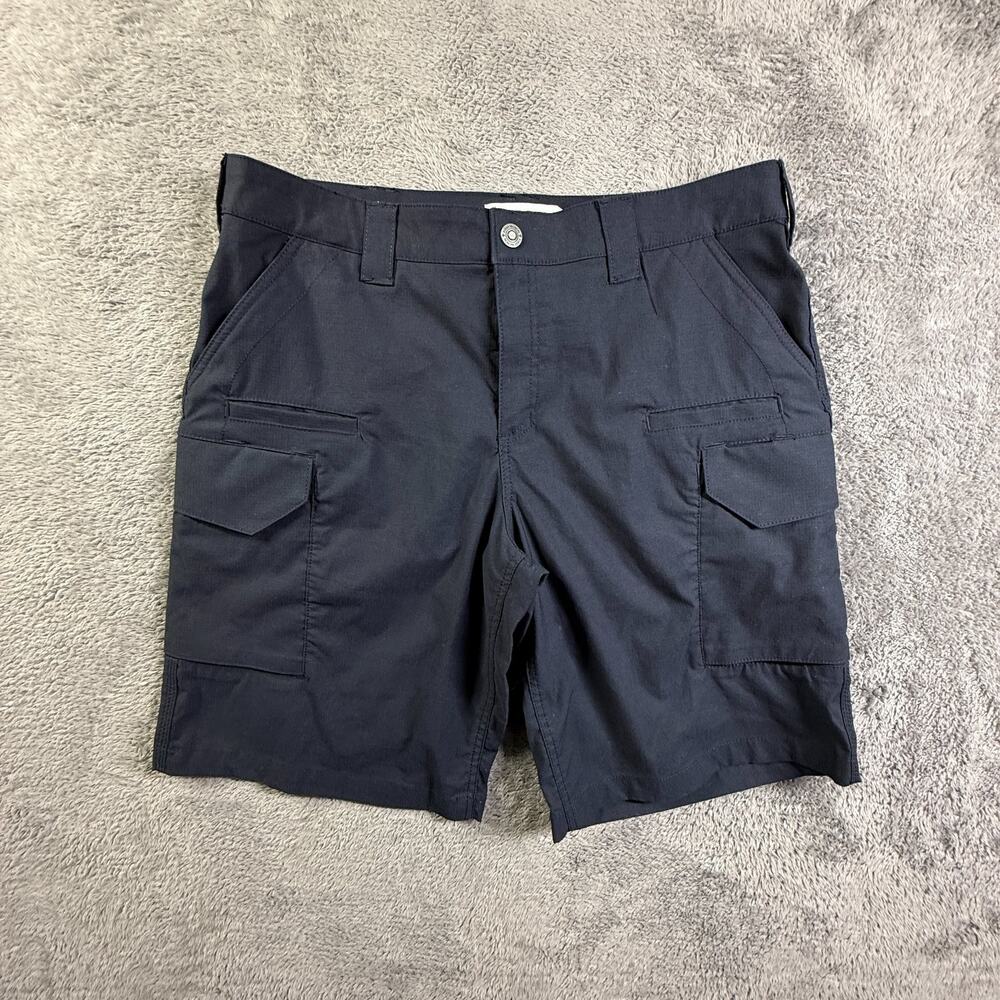 First Tactical Womens 16 Cargo Utility Shorts Gray Ripstop Canvas Outdoor